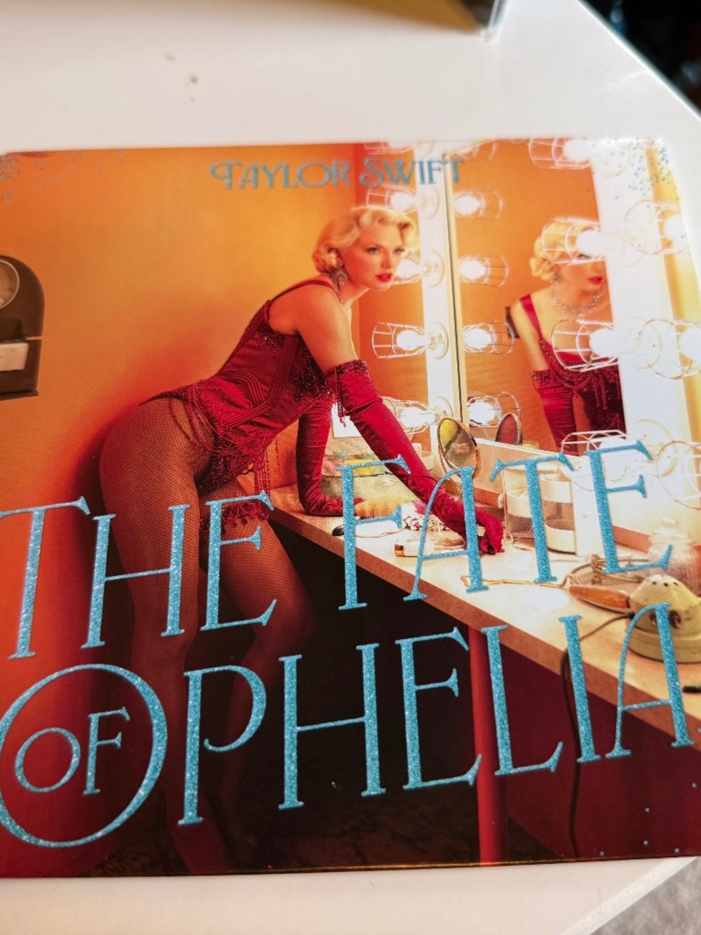 Taylor Swift The Fate of Ophelia single, 7in vinyl